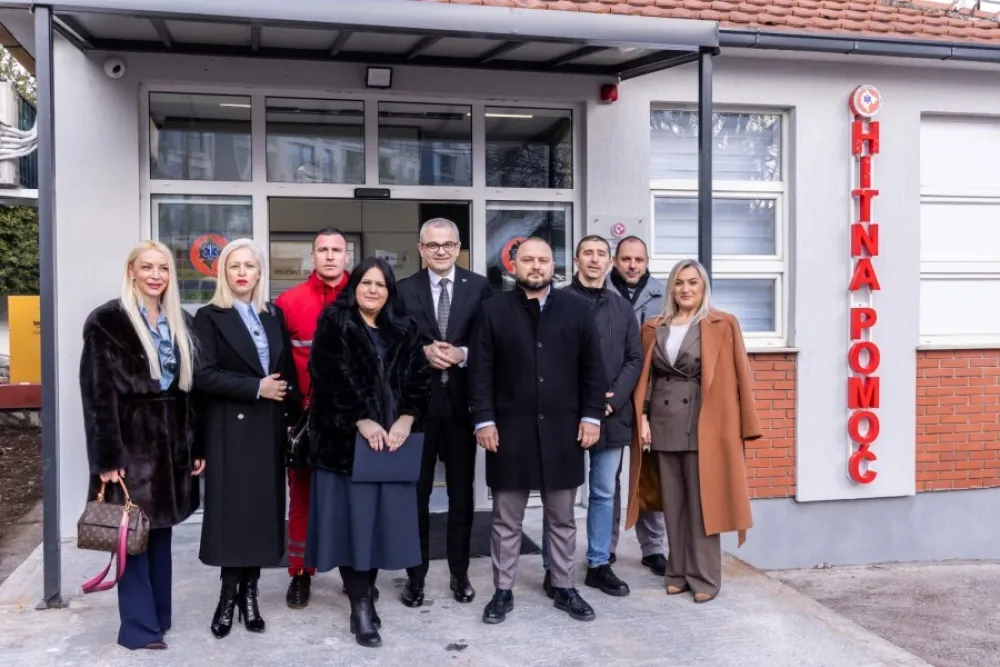 Svečano otvorena adaptirana jedinica hitne medicinske pomoći u Danilovgradu