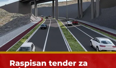 Raspisan tender za izvođenje pripremnih radova na izgradnji Bulevara Velje brdo