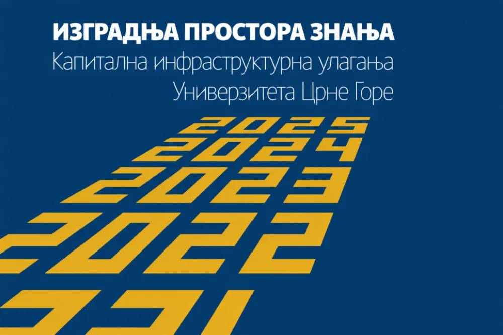 Publikacija i film o jednom od najznačajnijih investicionih ciklusa u istoriji Univerziteta Crne Gore