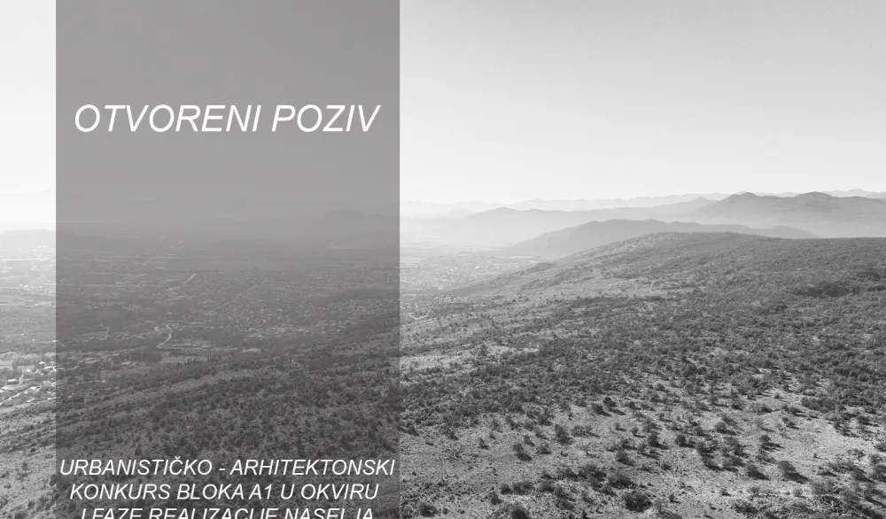 Raspisan Međunarodni konkurs za naselje &bdquo;Velje brdo&ldquo;