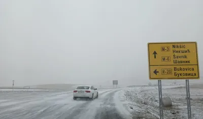 (FOTO/VIDEO) Detalji sa putnog pravca Žabljak-&Scaron;avnik-Nik&scaron;ić