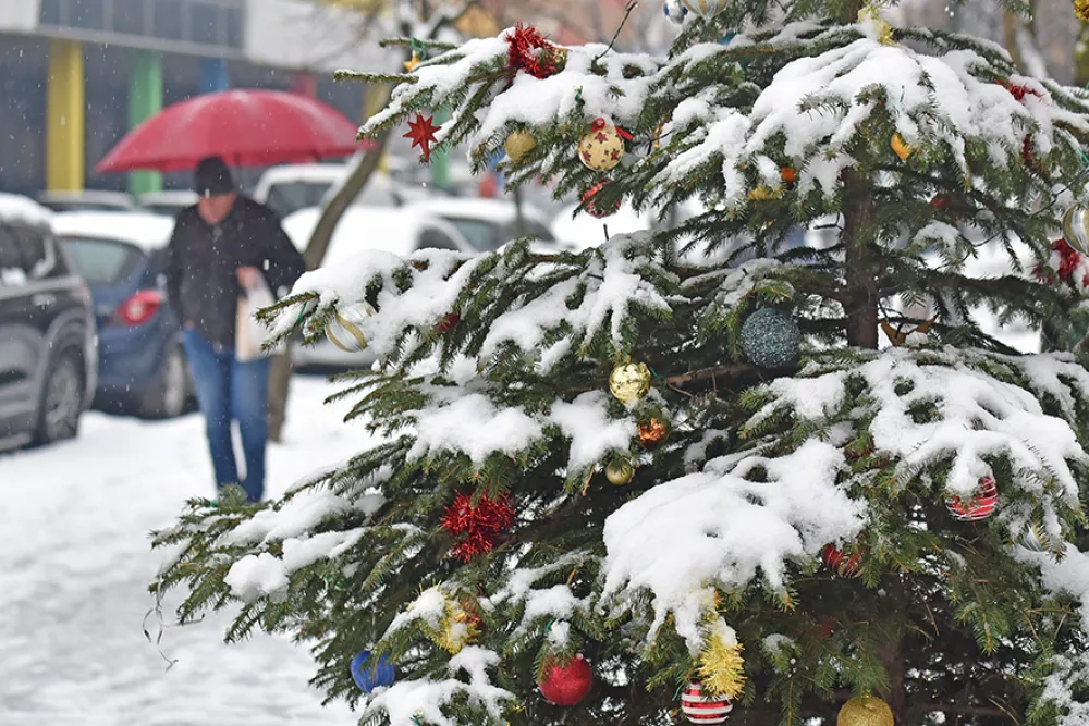 Narandžasti meteo-alarm: Snijeg i ki&scaron;a, do 15 stepeni
