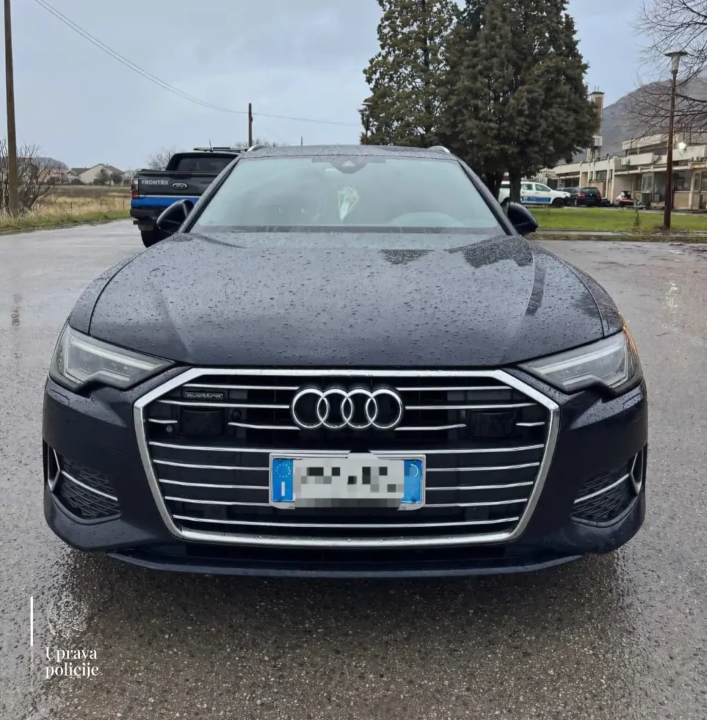 Državljanin Albanije uhap&scaron;en na Božaju zbog falsifikovanih isprava, oduzeto luksuzno vozilo