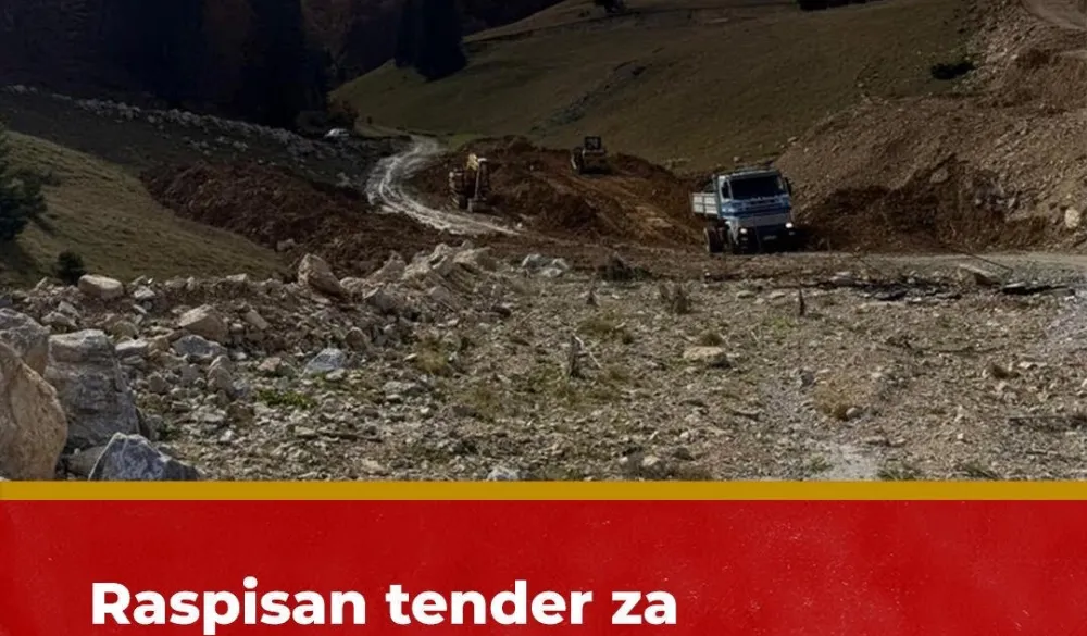 MJR: Raspisan tender za zavr&scaron;etak radova na putu Vragodo&ndash;Vrioci&ndash;Žarski katun