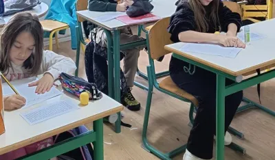 O&Scaron; "Vojin Popović": Vasilije, Samira i Marija lijepo pi&scaron;u