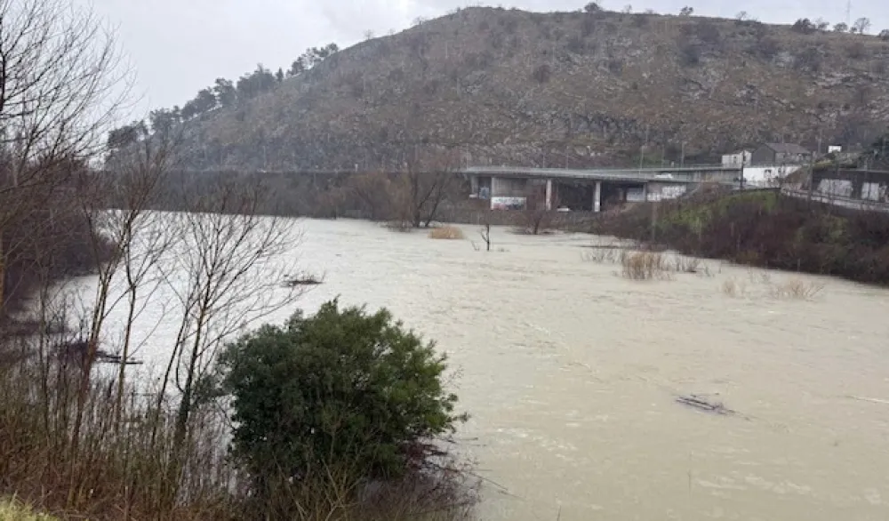 Vodostaj rijeke Zete