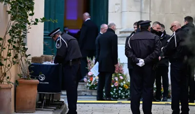 Sahrana Brižđit Bardo u San Tropeu