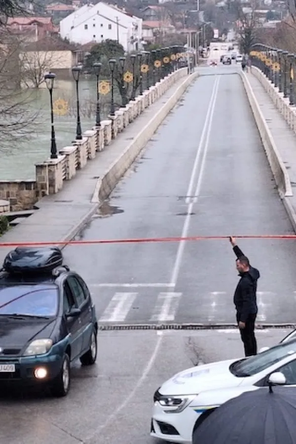 Zatvoren most u Danilovgradu