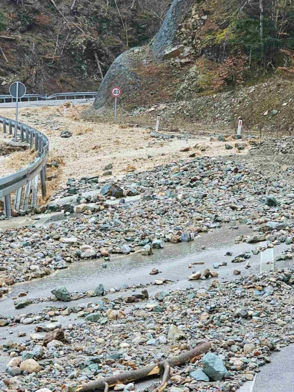 Vremenske nepogode prekinule put ka ski-centru Žarski