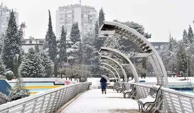 Snijeg u Podgorici, na sjeveru do -14