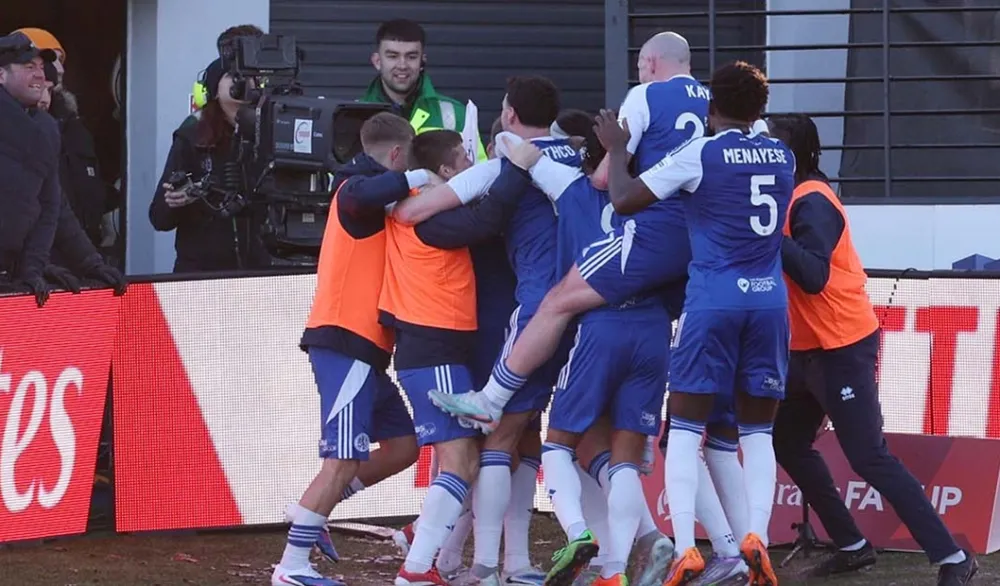 Slavlje fudbalera Maklsfilda