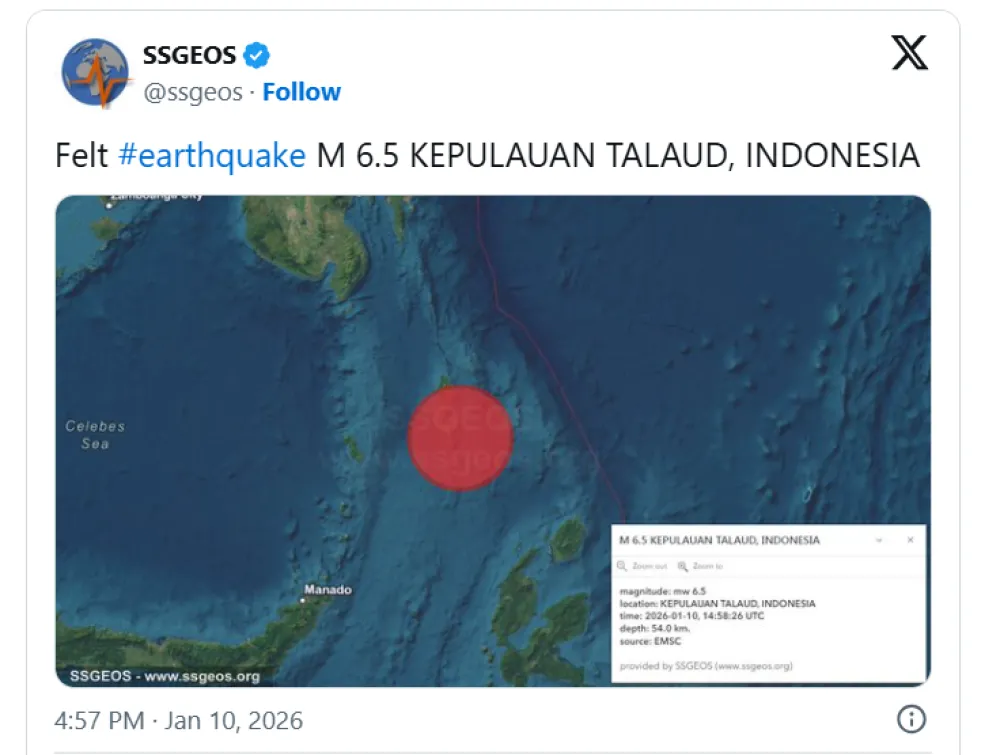 Razoran zemljotres u "vatrenom prstenu"