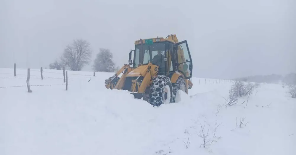 Snijeg paralizovao dijelove Srbije