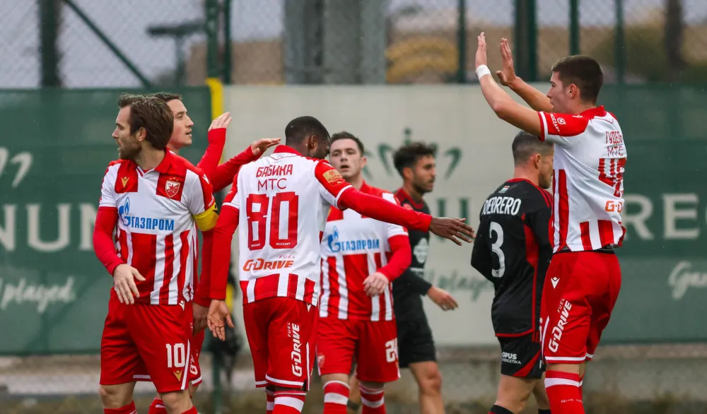 Slavlje igrača Crvene zvezde