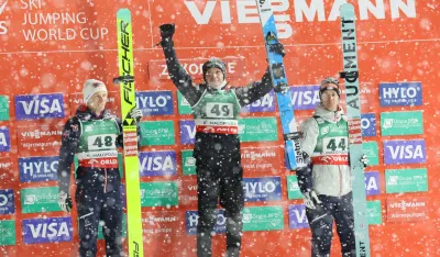 Pobjedničko postolje u Zakopanima