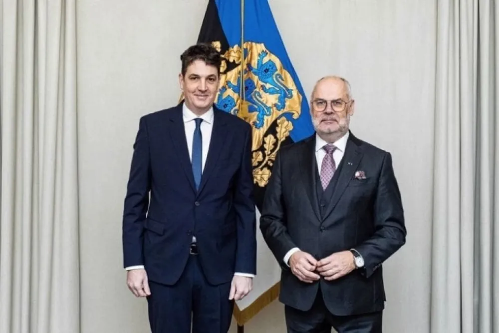 Milonjić predao akreditivna pisma predsjedniku Estonije