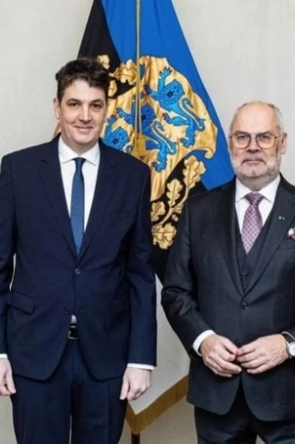 Milonjić predao akreditivna pisma predsjedniku Estonije