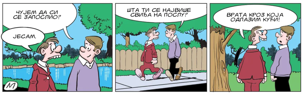 Mirko Zulić strip dana