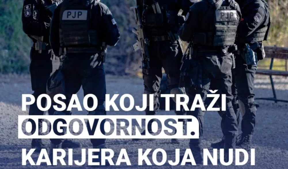 Novi javni poziv za zapo&scaron;ljavanje vi&scaron;e od 500 policajaca trajaće do 20. januara