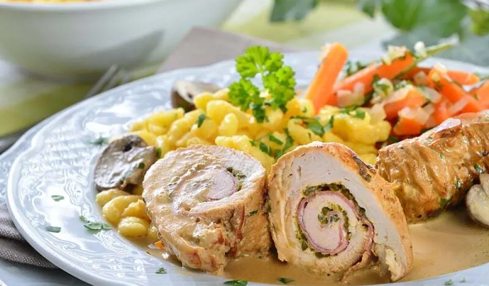 Napravite piletinu punjenu senfom