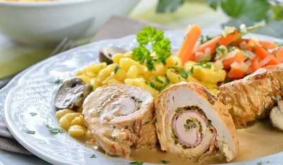 Napravite piletinu punjenu senfom