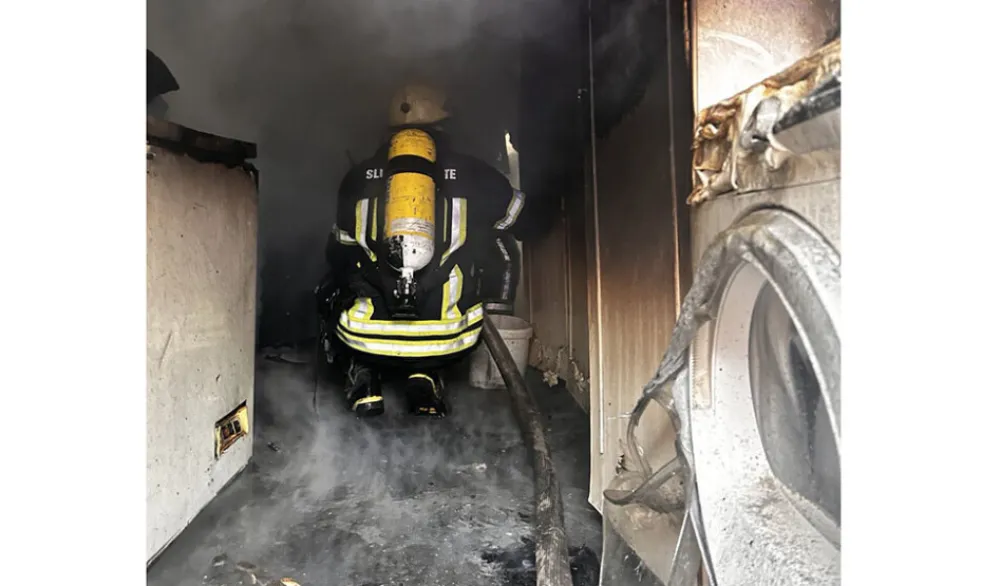 Bar: Požar u prizemlju kuće u Zaljevu, vatrogasci brzo intervenisali