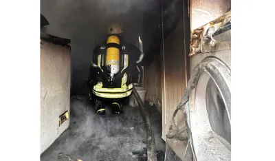 Bar: Požar u prizemlju kuće u Zaljevu, vatrogasci brzo intervenisali