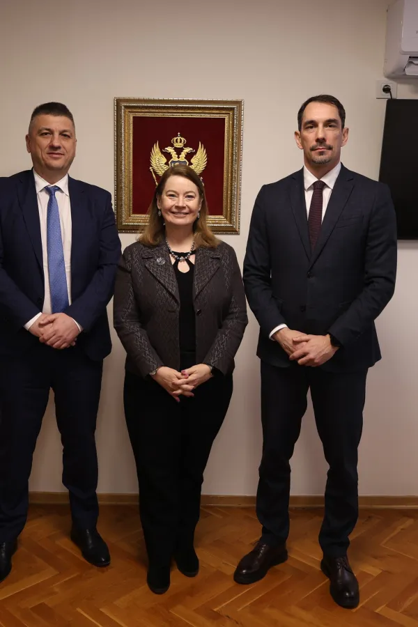 Marković i Novović sa Rajzing Rajnke: Potvrđeno snažno partnerstvo Tužila&scaron;tva Crne Gore i SAD