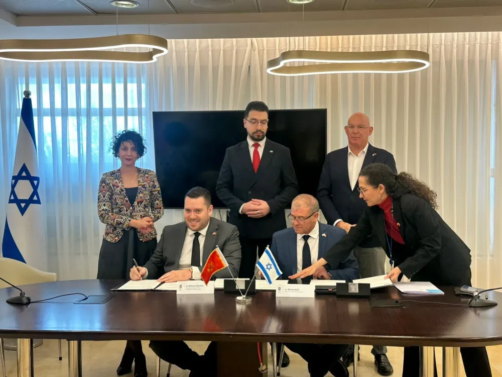 Potpisan memorandum o saradnji sa parlamentom Izraela