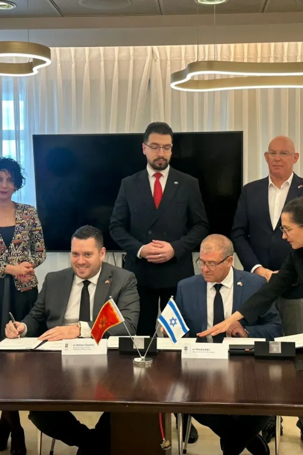 Potpisan memorandum o saradnji sa parlamentom Izraela