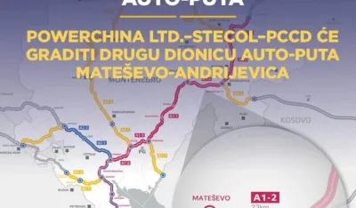 Druga dionica auto-puta za godinu poskupjela 150 miliona