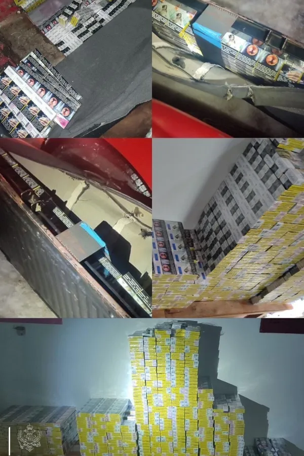 U vozilu nađeno 300 &scaron;teka cigareta, jedno lice uhap&scaron;eno zbog krijumčarenja