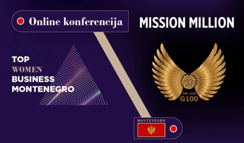 Crna Gora na G100 konferenciji Mission Million