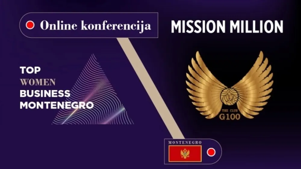 Crna Gora na G100 konferenciji Mission Million