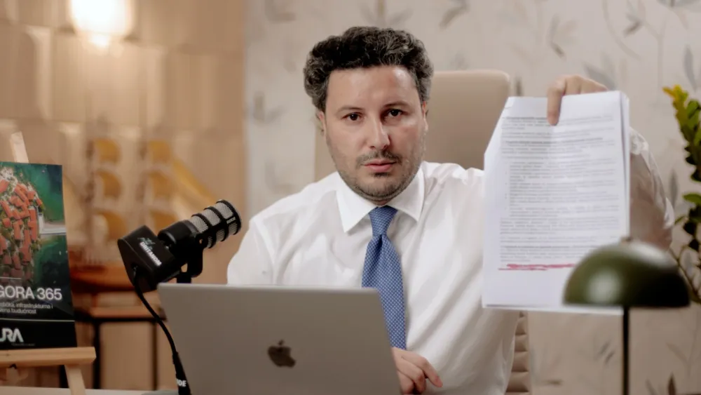 Abazović: Kilometar autoputa će nas ko&scaron;tati oko 30 miliona eura, tri miliona skuplje od prve dionice koju smo toliko kritikovali