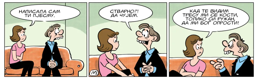 Mirko Zulić strip dana