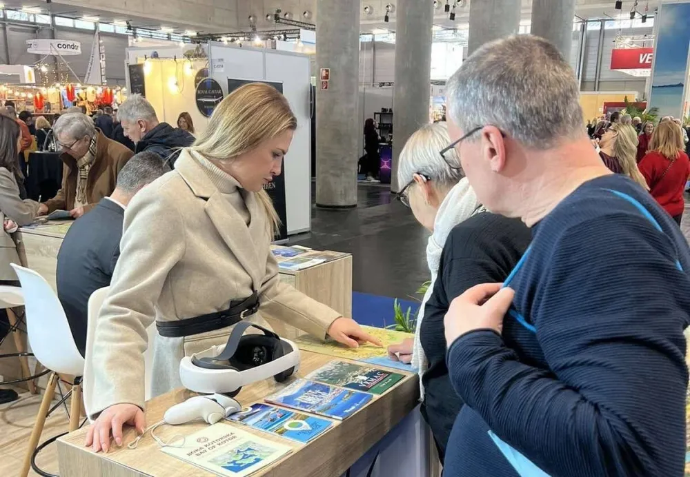 TO Tivat na sajmu turizma u Beču: Veliko interesovanje za VR doživljaj destinacije