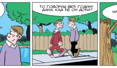 Mirko Zulić strip Dana