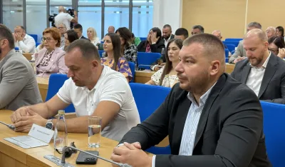 Vladimir Bulatović, Milo&scaron; Krstović,Sjednica skup&scaron;tine Glavnog grada 28. avgust