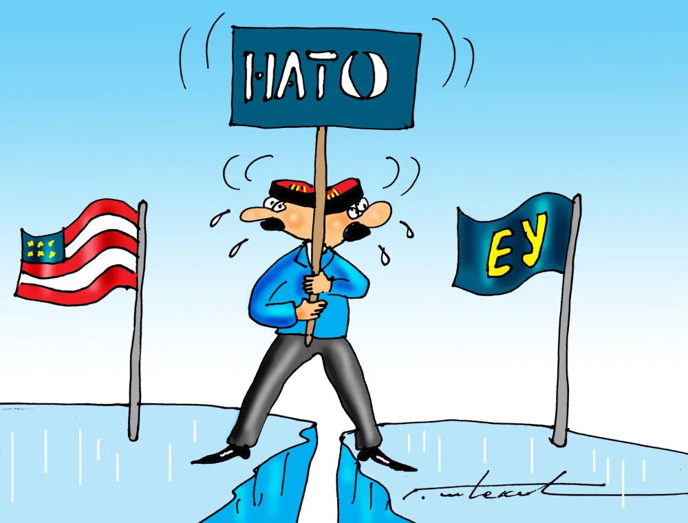 Goran &Scaron;ćekić karikatura Dana