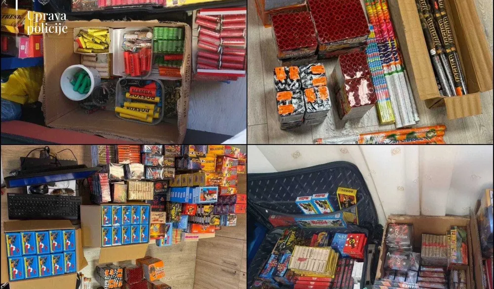 (FOTO) Tokom akcije &bdquo;Petarda&ldquo; oduzeto preko 107.000 komada pirotehničkih sredstava