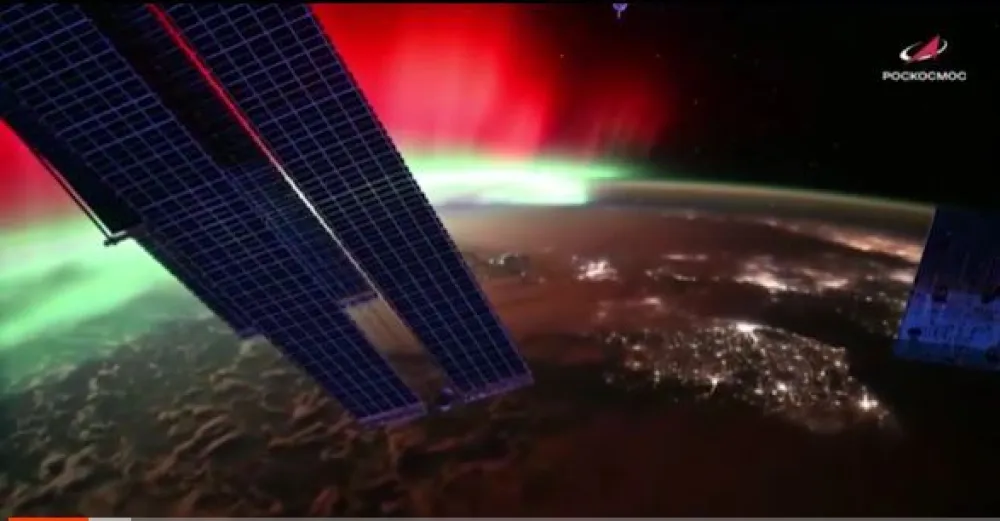 Ruski kosmonaut snimio spektakularnu auroru iz svemira