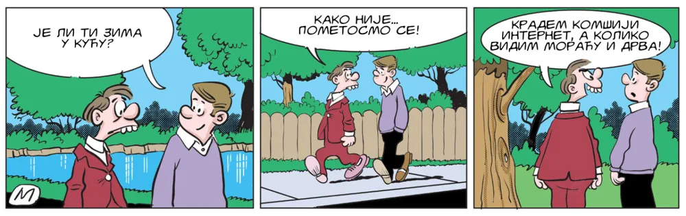Mirko Zulić strip Dana