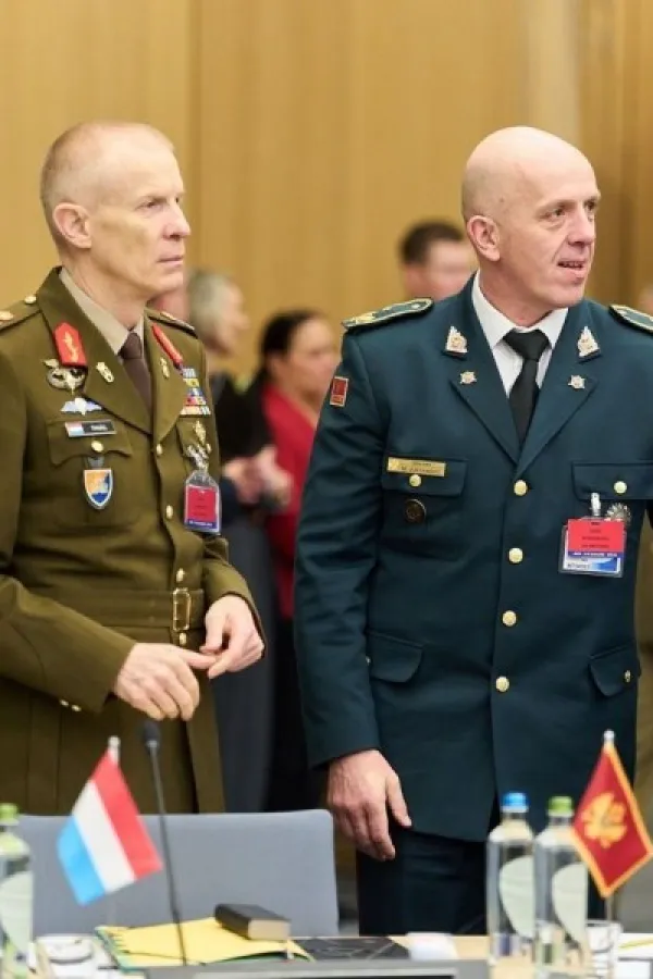 Vuksanović: Vojska Crne Gore nastaviće da doprinosi kolektivnoj odbrani NATO-a