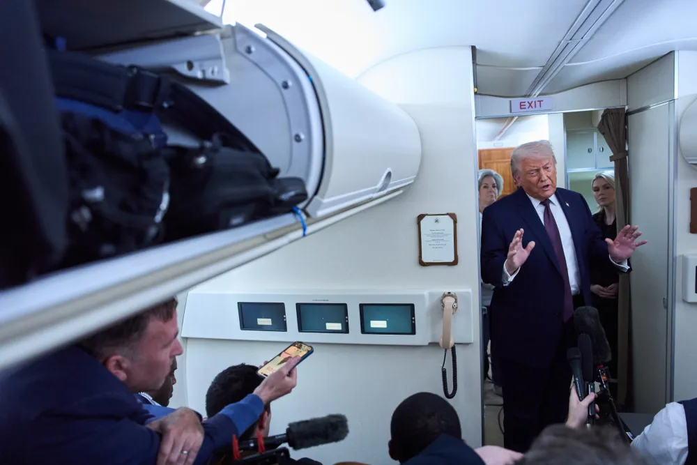 Tramp: Velika flota SAD kreće se ka Iranu, posmatramo ih vrlo pažljivo