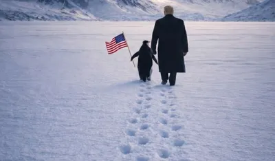 Bijela kuća objavila fotografiju: Aluzija na Trampovu pretenziju na Grenland&nbsp;