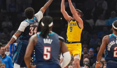 Sa meča Oklahoma - Indijana