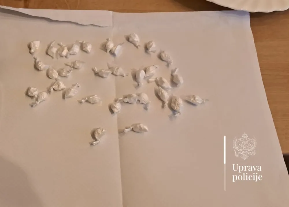 Budvanin uhap&scaron;en u Kola&scaron;inu: U vikendici dao na uživanje kokain trima osobama