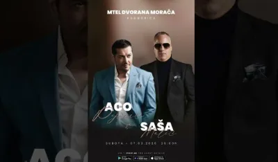 Sa&scaron;a Matić i Aco Pejović