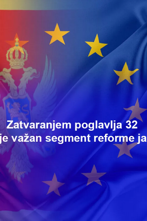 MJU: Zatvaranjem poglavlja 32 zaokružen važan segment reforme javne uprave